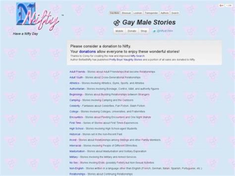 Nifty Erotic Stories Archive .